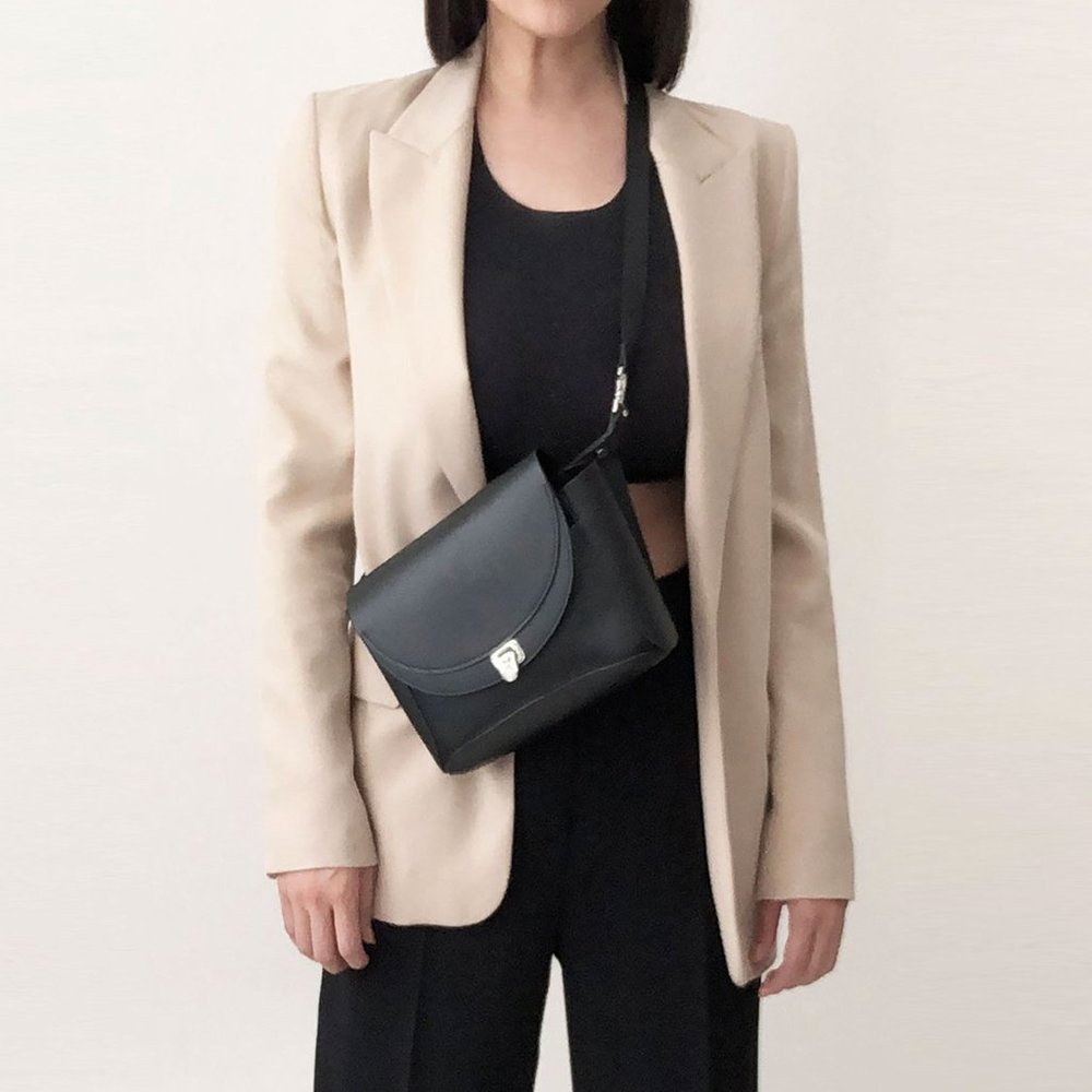 Premium Leather Convertible Handbag